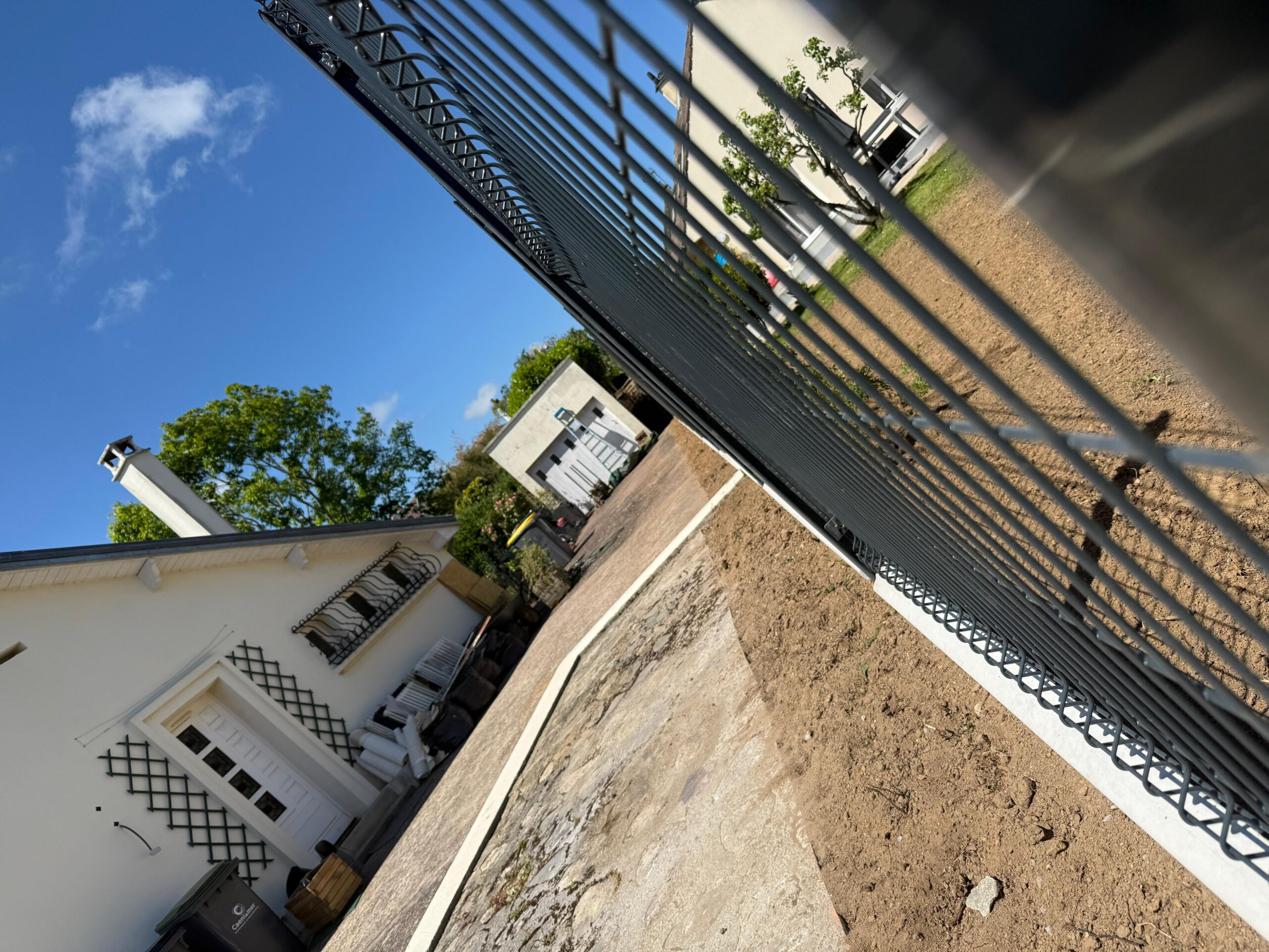 pause cloture caen lequesne paysage