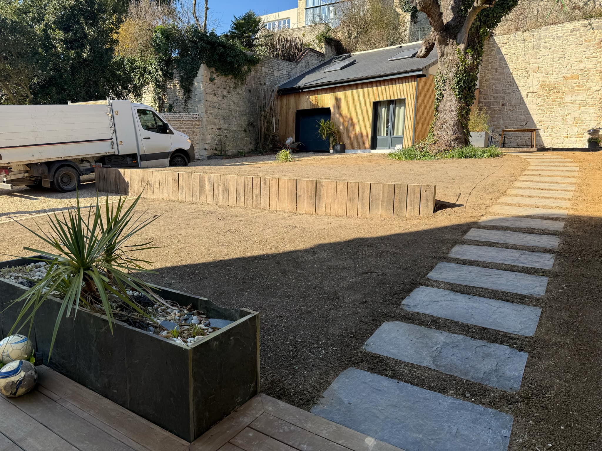 Création jardin caen lequesne paysage